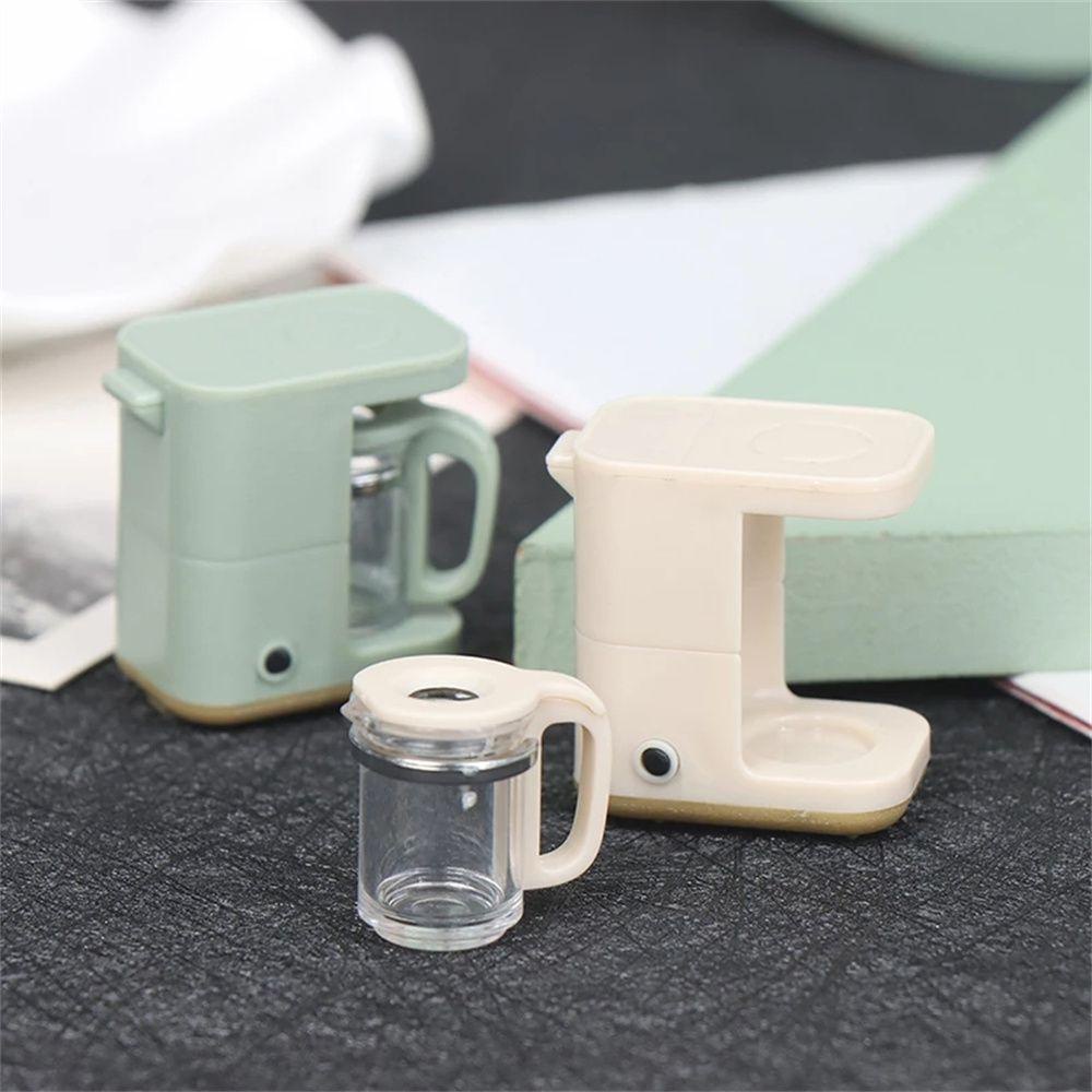 Mô Hình Máy Pha Cà Phê Đồ Chơi Mini Trang Trí Nhà Cửa DIY REBUY1