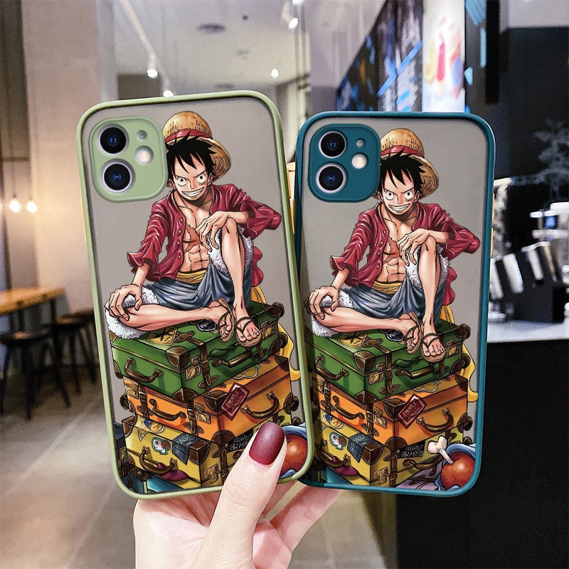 Ốp Điện Thoại Cứng Nhám Trong Suốt In Hình Luffy Cho Realme GT Neo 2 GT2 GT 2 Q5 Pro 5G