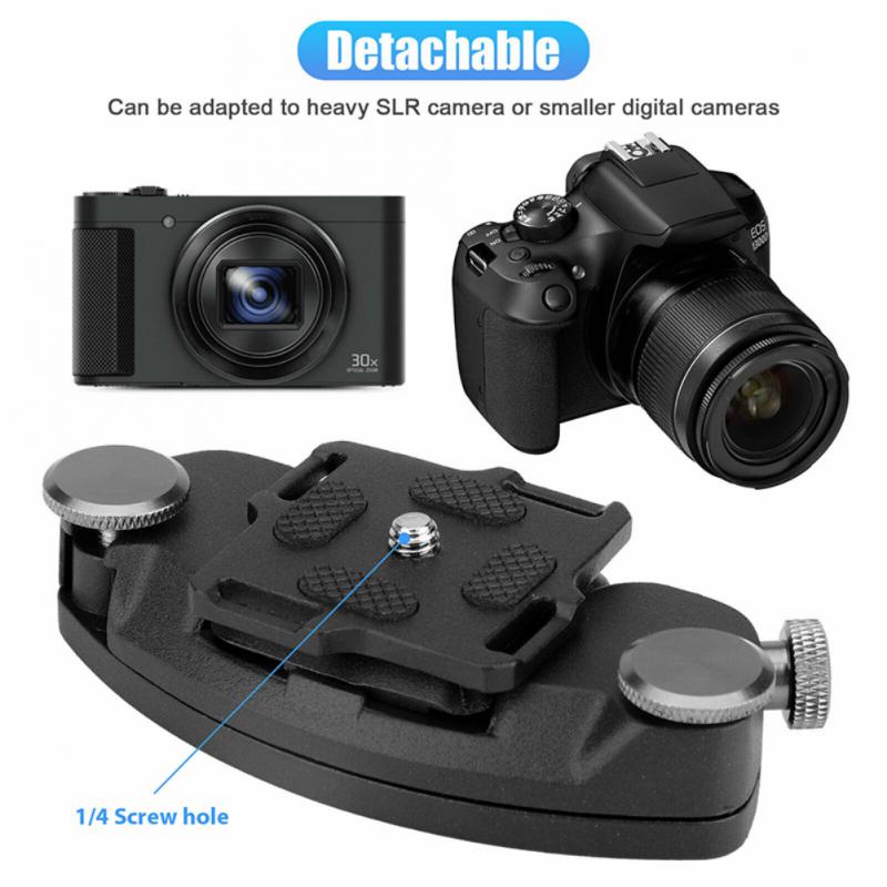 1 Kẹp Kim Loại Đeo Thắt Lưng Gắn Máy Ảnh Gopro SLR