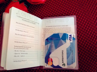 Combo 2 ví  Đựng Passport