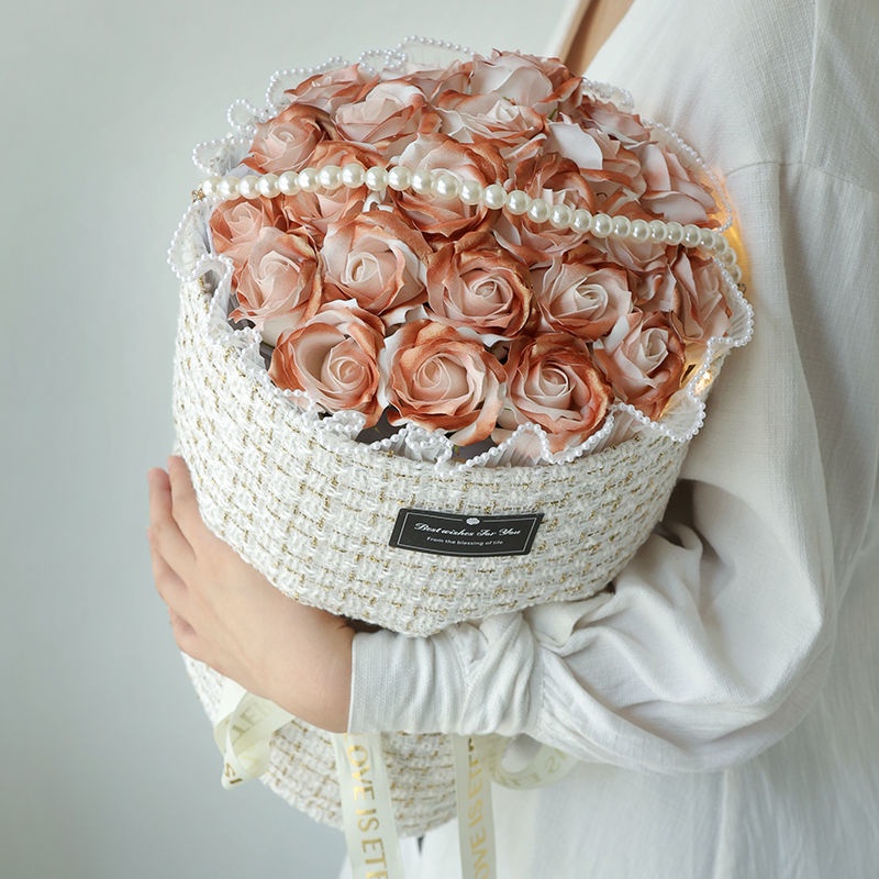 Bó Hoa Hồng Đỏ Và Xanh Dương Cao Cấp Làm Quà Tặng Cho Bạn Gái / Vợ / Bạn Gái / Quà Tặng Sinh Nhật / Valentine