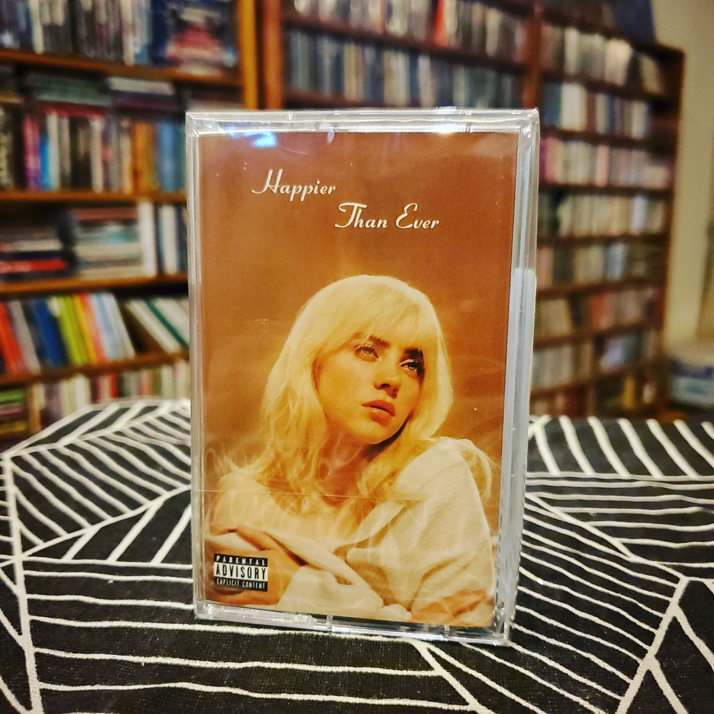 Billie Eilish - Happier Than Ever Limited Cassette Tape Urban Outfitters băng nhạc