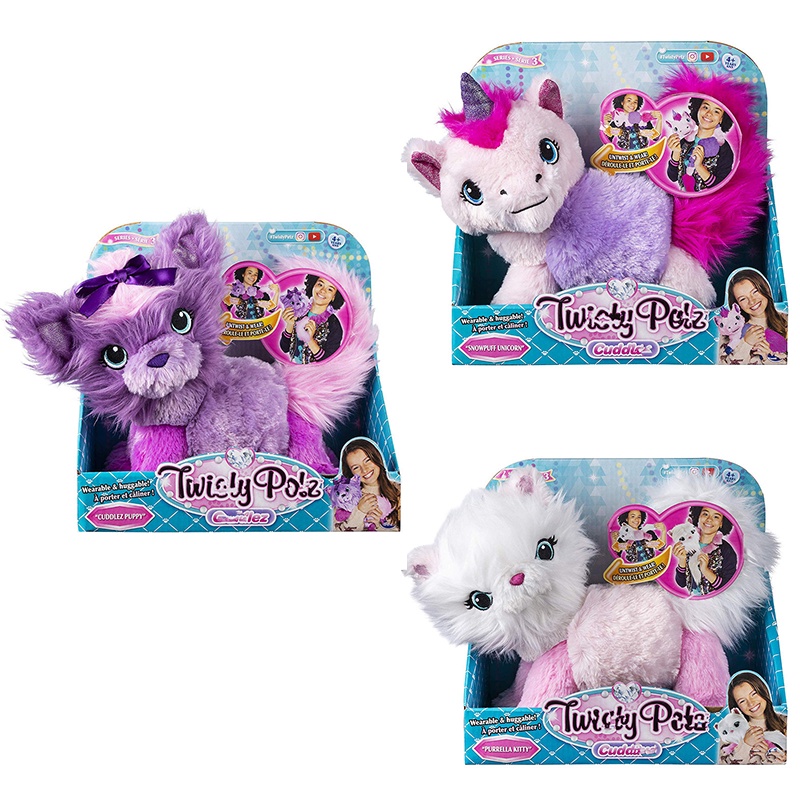 Đồ Chơi Mèo Nhồi Bông Biến Hình Dễ Thương Cho Bé