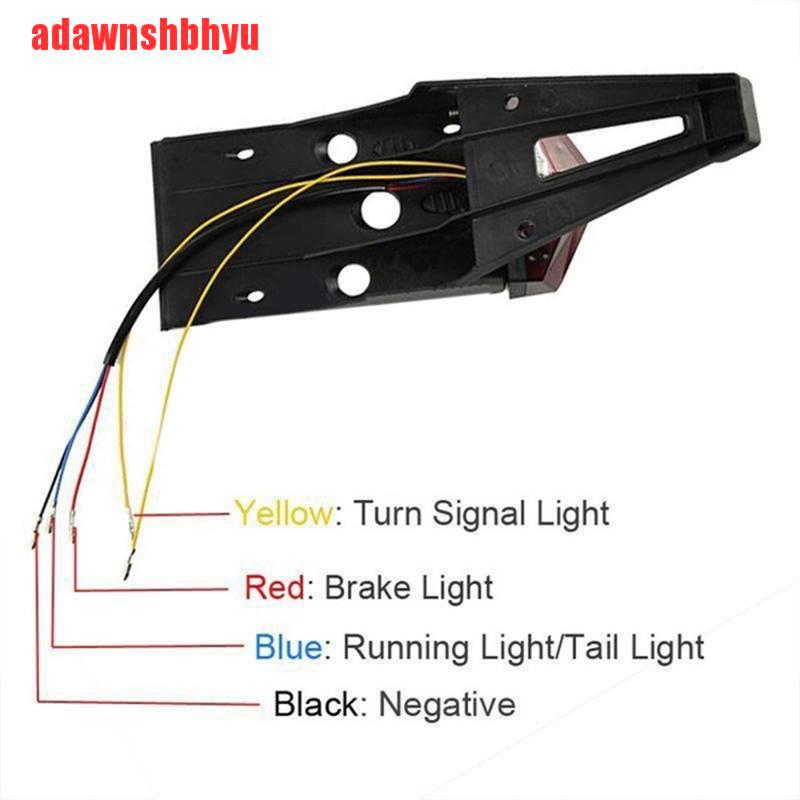 FENDER Đèn Led Hậu Cho Xe Mô Tô Crf Ktm Exc Wrf 250 400 450