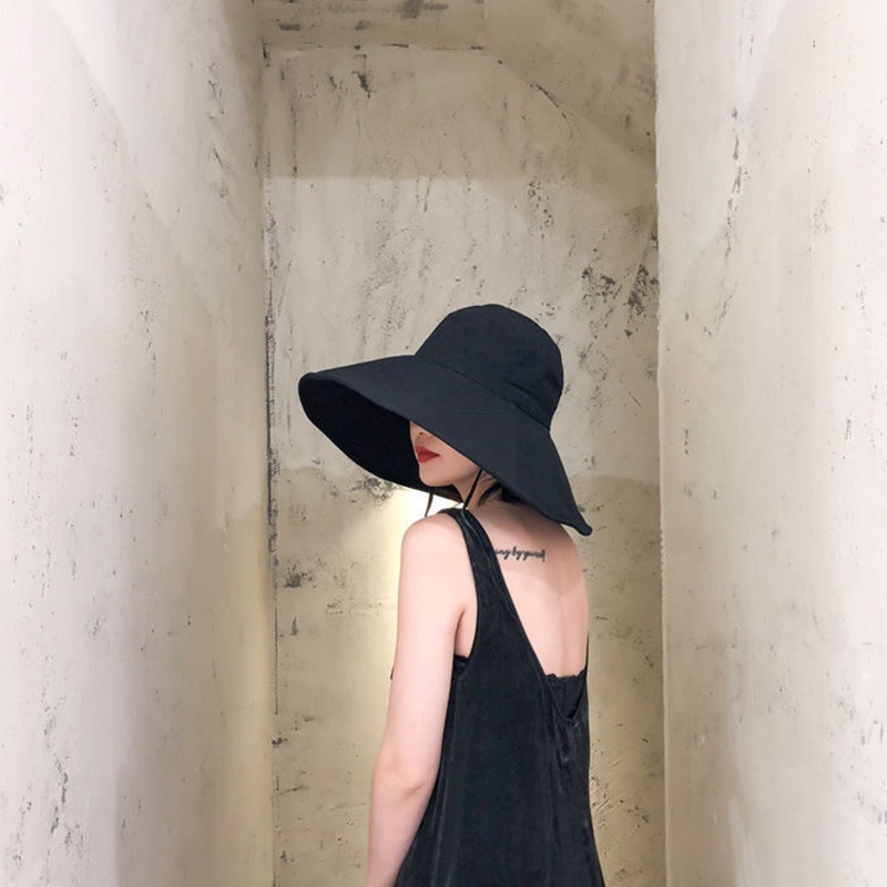 Nón Bucket Nữ / Nón Rộng Vành Nữ / Nón Tai Bèo Vành Rộng 15CM Chống Tia UV Thời Trang Mùa Hè Cho Nữ