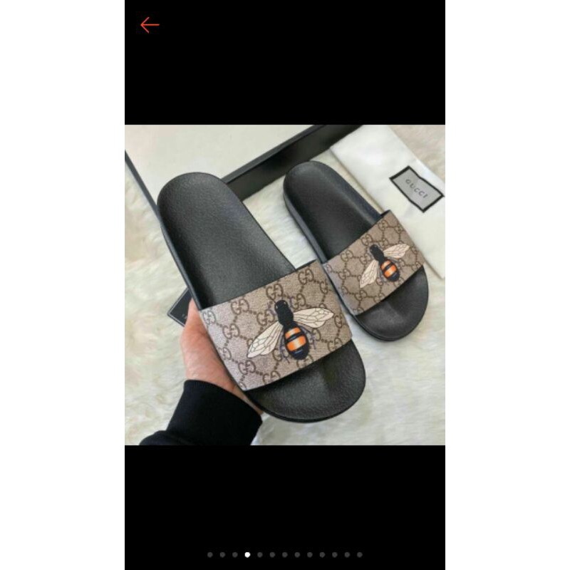 Dép gucci ong đế răng 4cm