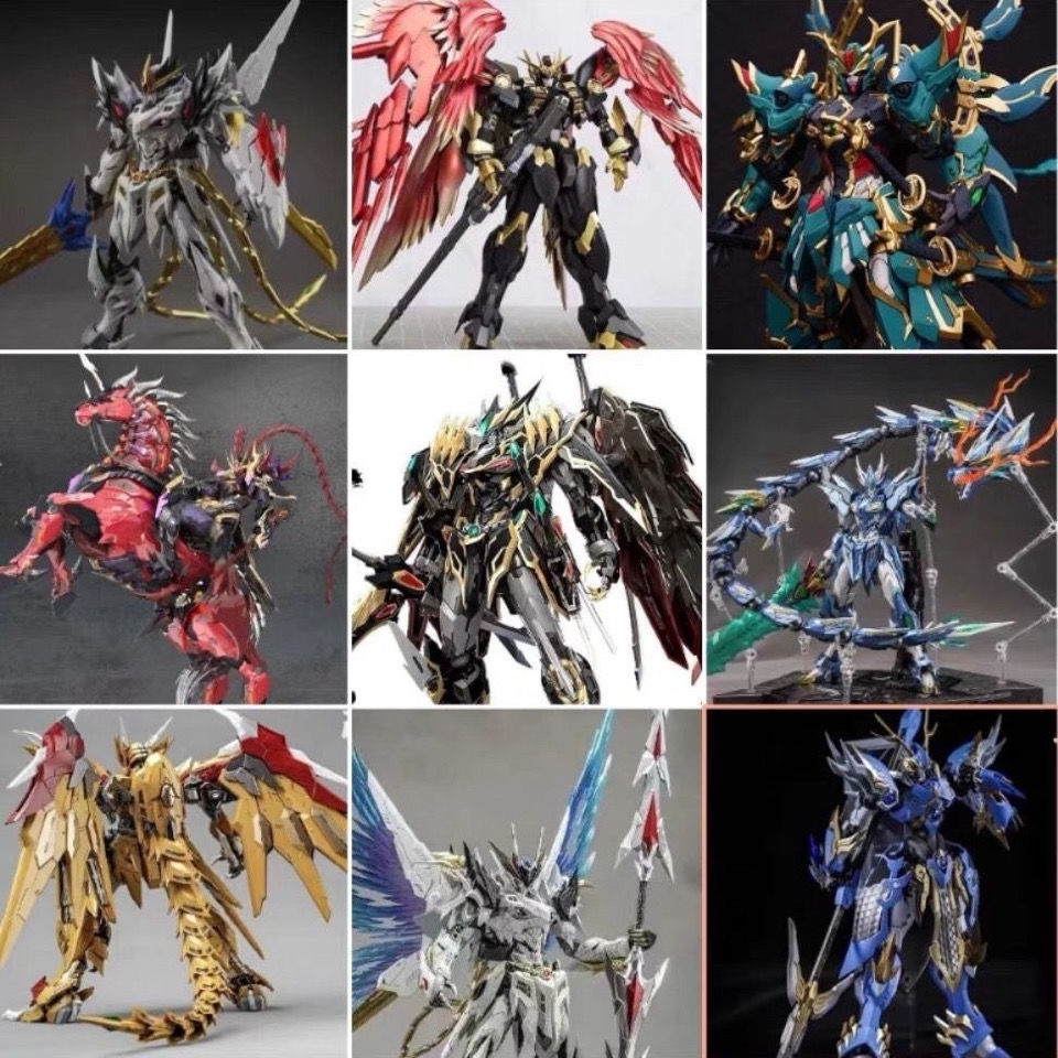 Cái mới◆Ưu đãi đặc biệt Gundam hạt nhân ma thuật Ao Bing tướng trắng Cao Ren MG / HG mô hình lắp ráp đẹp trai hộp mù ngẫ