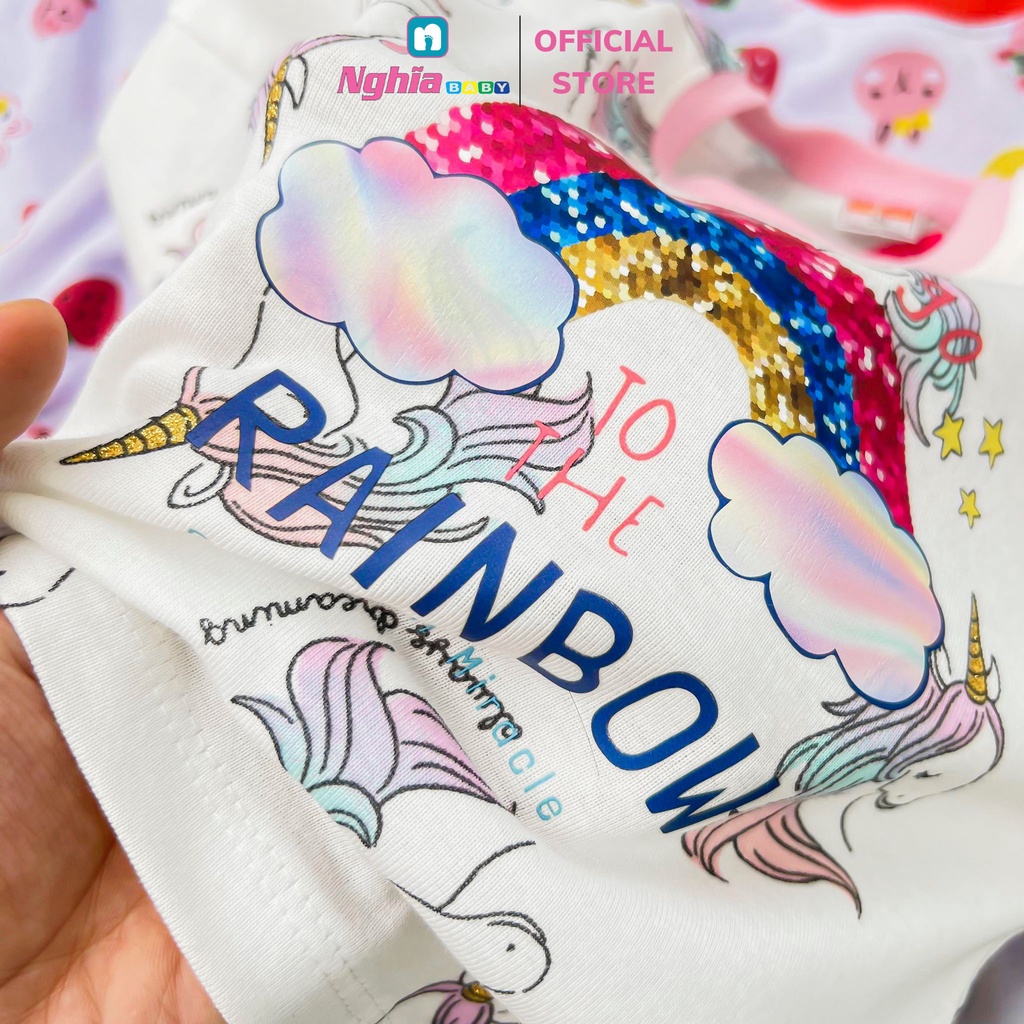 Đồ bộ dài bé gái - Bộ Quần áo dài tay bé gái - Đồ bộ dài tay cho bé gái chất bozip NGHĨA BABY dành cho bé từ 13kg-28kg
