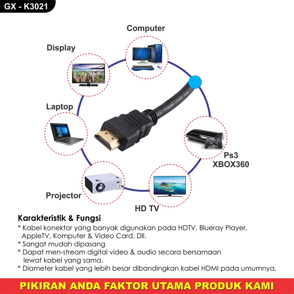 Đen Dây Cáp Hdmi-vga K3021