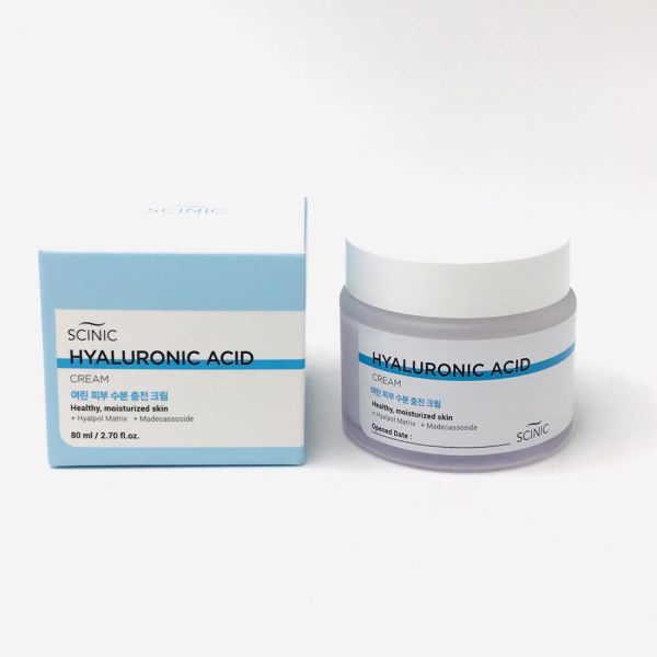 Kem Dưỡng Ẩm Căng Mọng Da Scinic Hyaluronic Acid Cream 80ml