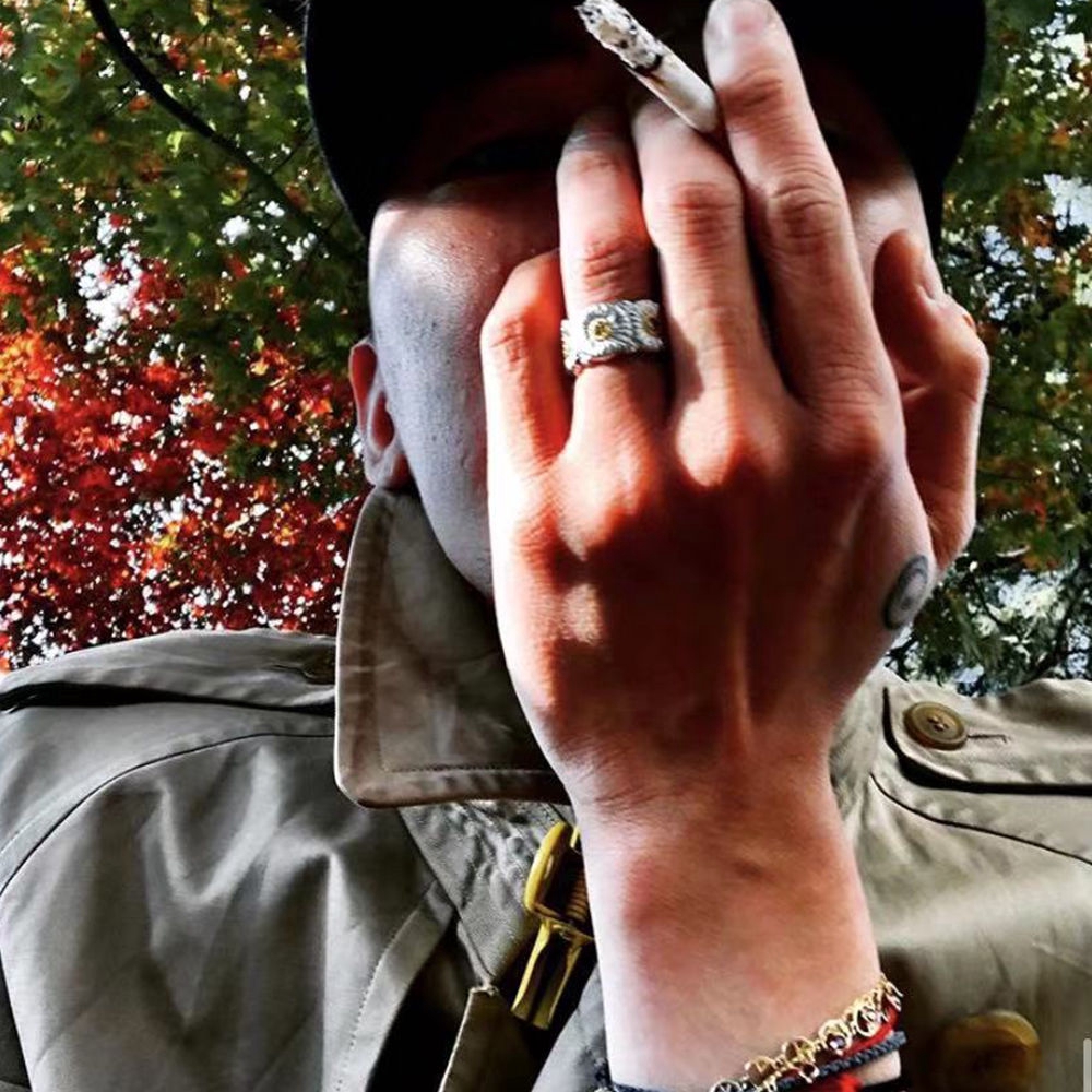 Nhẫn Hở Hình Hoa Cúc