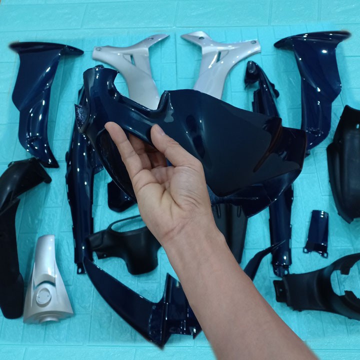 Bộ dàn áo Loại Phanh Đĩa xe JUPITER V - màu XANH NHỚT, nhựa nguyên sinh ABS