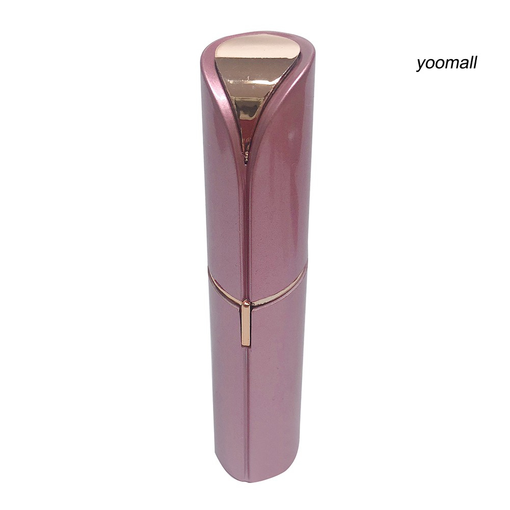 Máy tẩy lông không đau thiết kế hình thỏi son bỏ túi tiện lợi