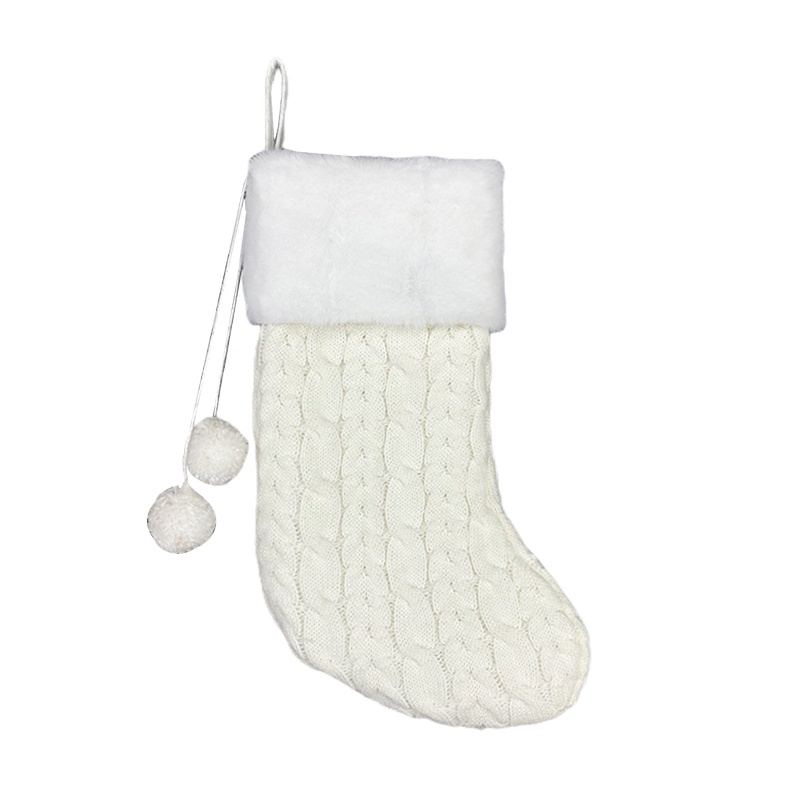 Youyo Vớ Len Nhồi Bông Mềm Mại Treo Trang Trí Cây Thông Giáng Sinh Cho Gia Đình