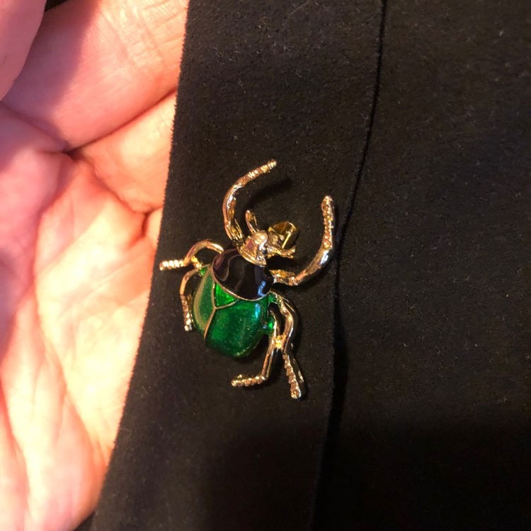 Ghim cài áo hình chú bọ dễ thương cho nữ