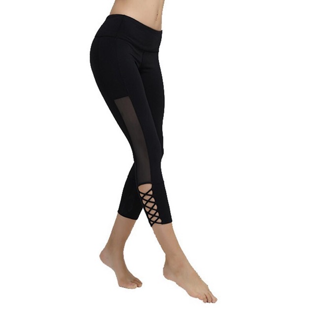 Quần Tập Legging Dáng Lỡ Xuất Xịn Q812