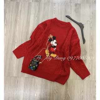( Ảnh thật ) Áo len micky