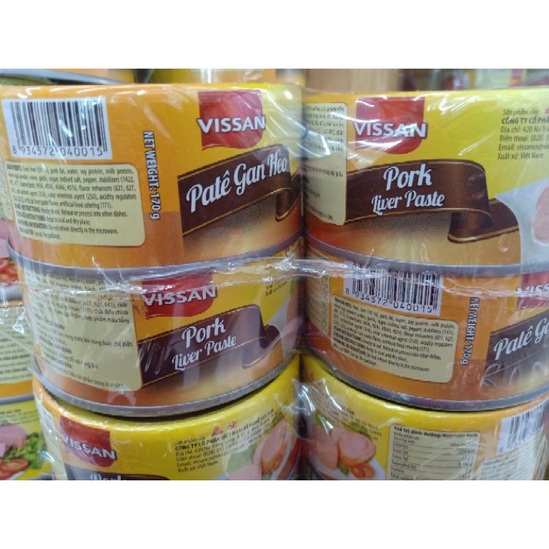 PATE GAN HEO VISSAN 170G