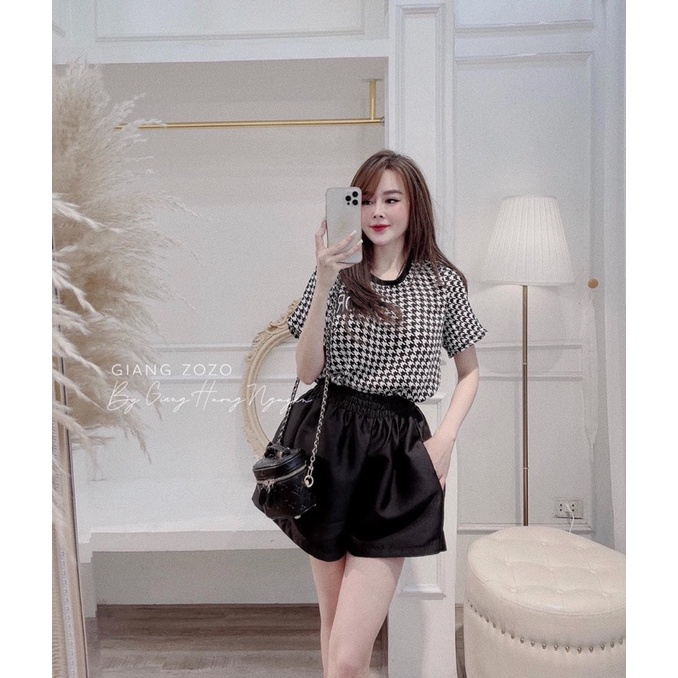 Quần Short Tacta Phồng Chất Hàn Cao Cấp Siêu Tôn Dáng Ảnh Video Shop Tự Quay | BigBuy360 - bigbuy360.vn
