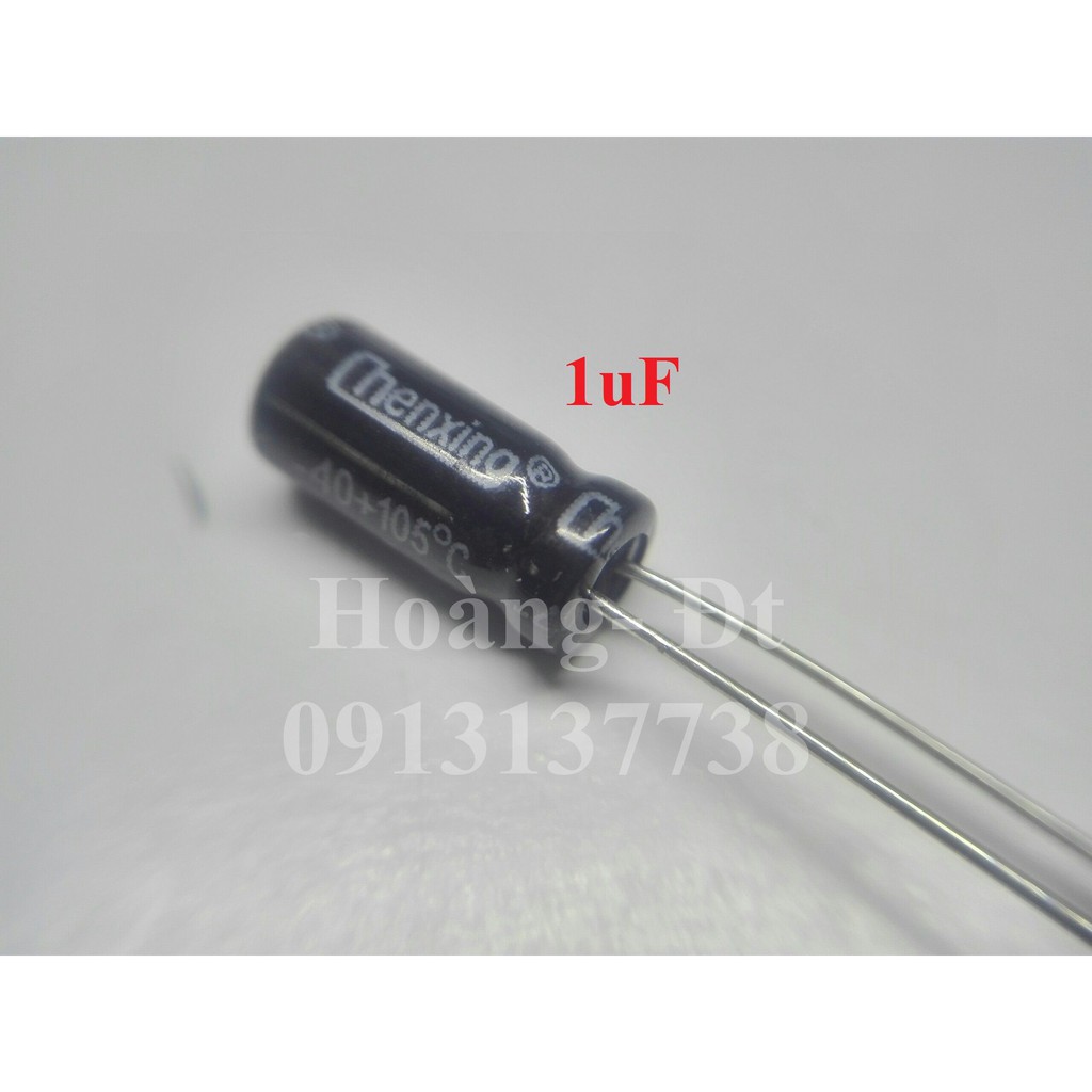 Tụ hoá 50v 0.1uF/ 0.22uF/ 0.47uF/ 1uF/ 2.2uF/ 4.7uF/ 10uF/ 22uF/ 47uF- 10 con