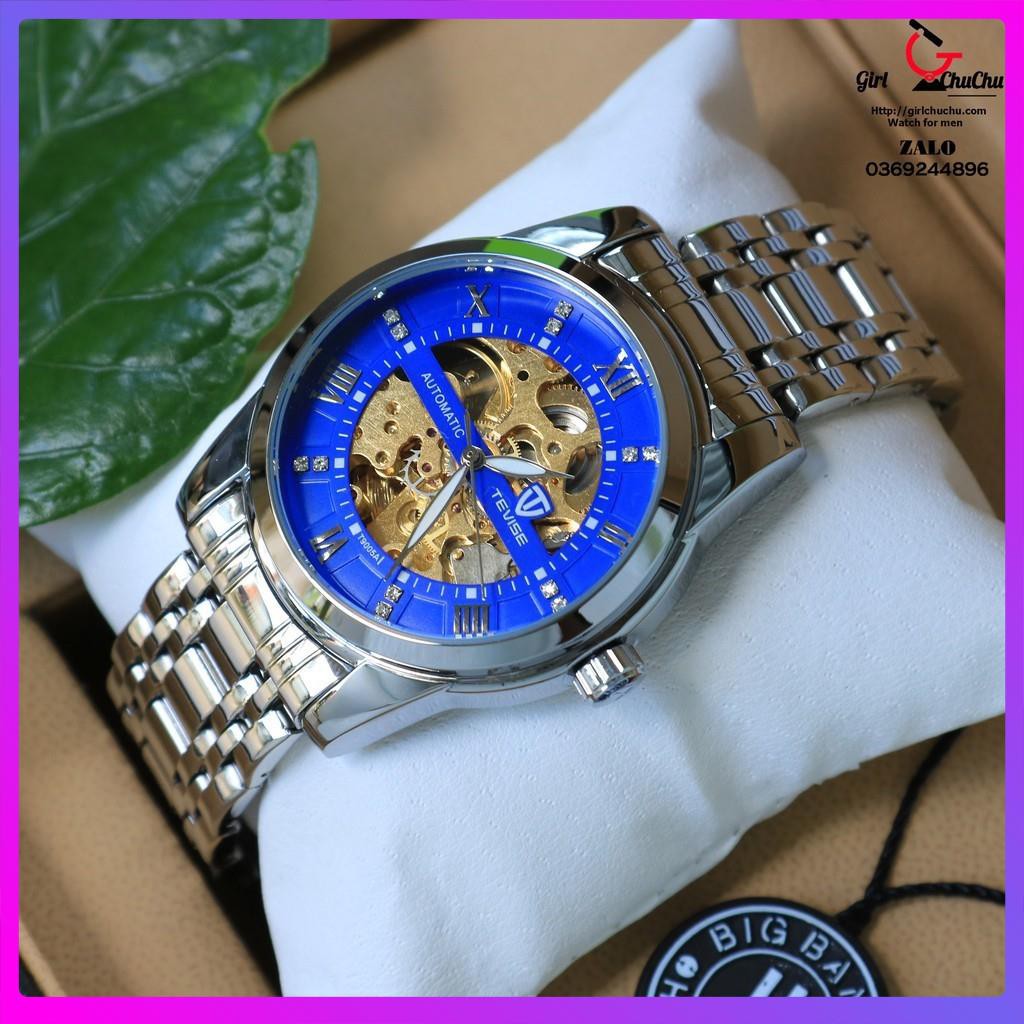 Đồng hồ cơ nam Tevise với máy cơ lộ full 2 mặt nhìn cực đẳng cấp với khả năng tích cot lâu ấn tượng [ Đồng Hồ Cơ ] | BigBuy360 - bigbuy360.vn
