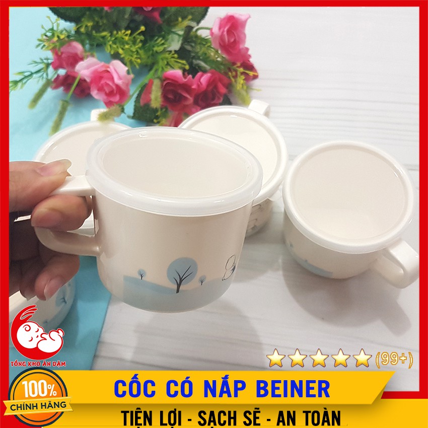 [Mã SKAMLTSM9 giảm 10% đơn 99K] Cốc Có Nắp Beiner Tiện Lợi Cho Bé Ăn Dặm - 4712430165056