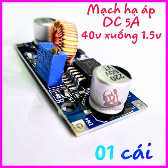 MẠCH HẠ ÁP DC-DC XL4005 5A Mạch hạ áp DC-DC XL4005 nhỏ gọn