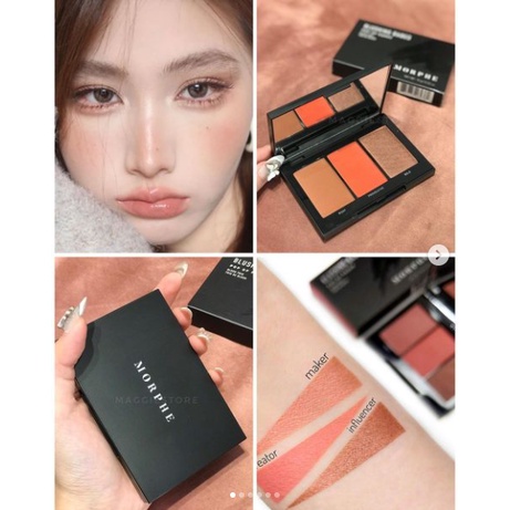 Phấn má Morphe Blushing Babes Blush Trio