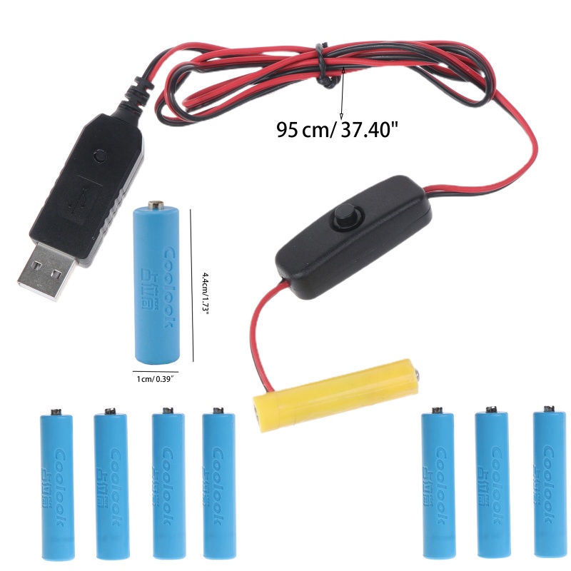 Set 4-8 Dây Cáp Điều Chỉnh Điện Áp Từ USB Sang 5V-12V LR3 AM4 QC3.0