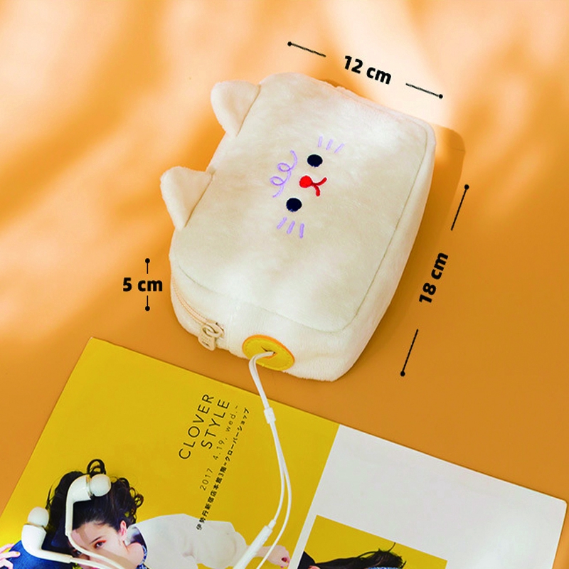 Túi đựng sạc điện thoại vải mềm thiết kế tiện lợi | BigBuy360 - bigbuy360.vn