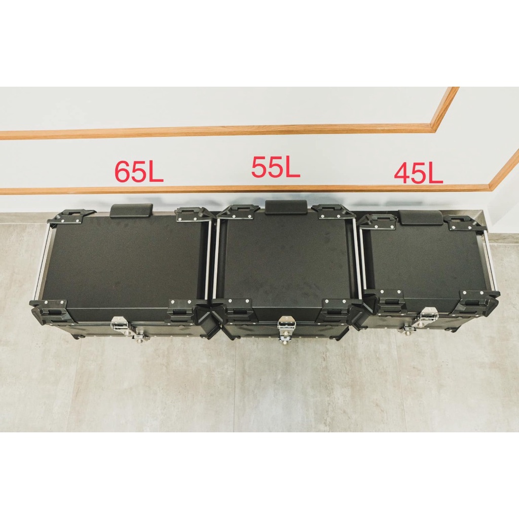 Thùng nhôm Coocase top trên 65L  - Home Motorcycle Workshop