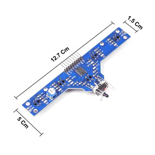 [Mã ELFLASH3 hoàn 10K xu đơn 20K] Cảm biến hồng ngoại dò line 5 kênh