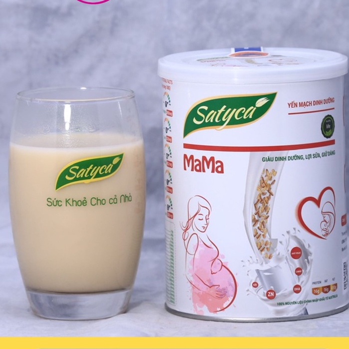Sữa yến mạch dinh dưỡng Satyca Active Plus,  Satyca MaMa, Satyca Beauty, Satyca A+, Satyca Gold