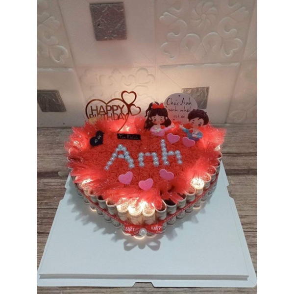 sét Phụ kiện làm bánh kem rút xiềng