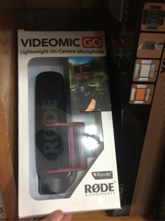RODE - VideoMic GO On-Camera Shotgun Microphone