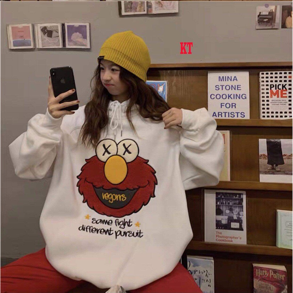 Áo hoodie thú đỏ KTH1120