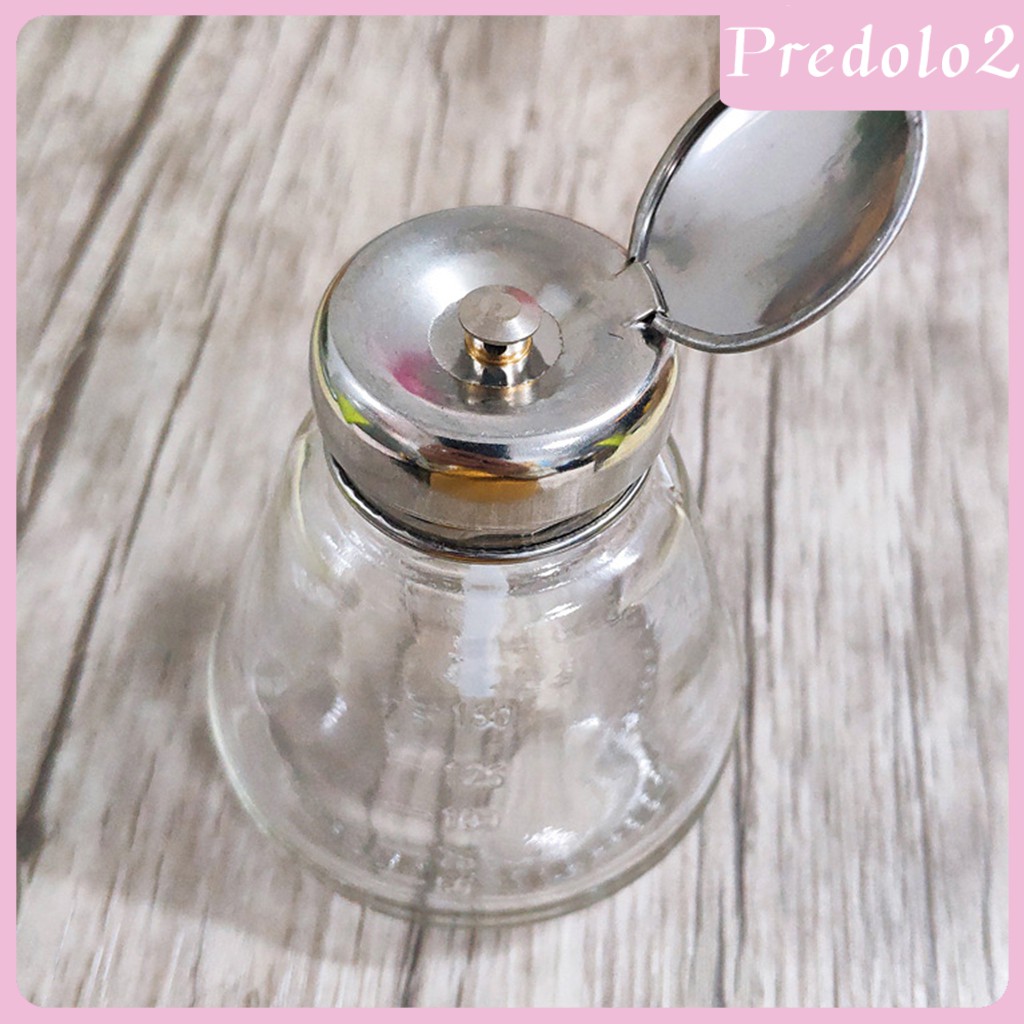 [Predolo2] Bình Đựng Dung Dịch Tẩy Sơn Móng Tay Dạng Nhấn 150ml