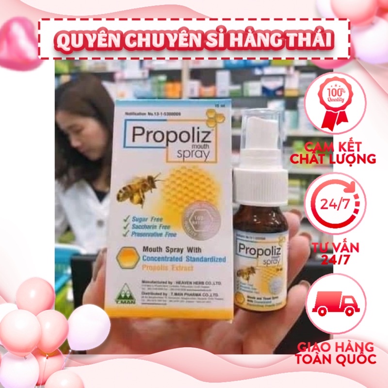 xịt họng KEO ONG Propoliz Mouth