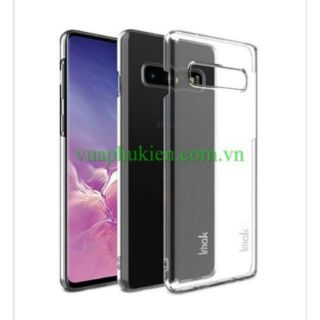 Ốp lưng Samsung Galaxy S10 Plus hiệu Imak Crytal cứng trong suốt ( Không ố màu )
