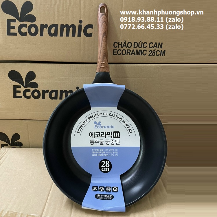 Chảo chống dính xài bếp từ ecoramic - chảo chống dính xài bếp từ