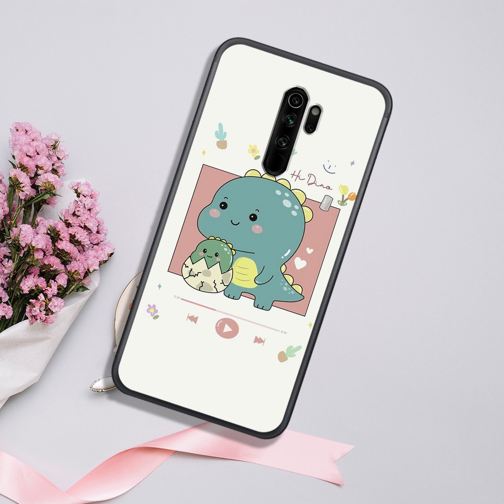 [HOT]ỐP XIAOMI REDMI NOTE 8 - NOTE 8 PRO - REDMI 9 , IN HÌNH KHỦNG LONG CHIBI SIÊU DỄ THƯƠNG.