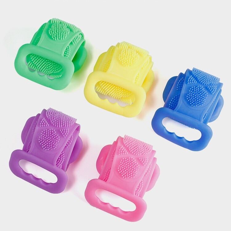 Dây chà lưng massage cơ thể khi tắm bằng silicon gai