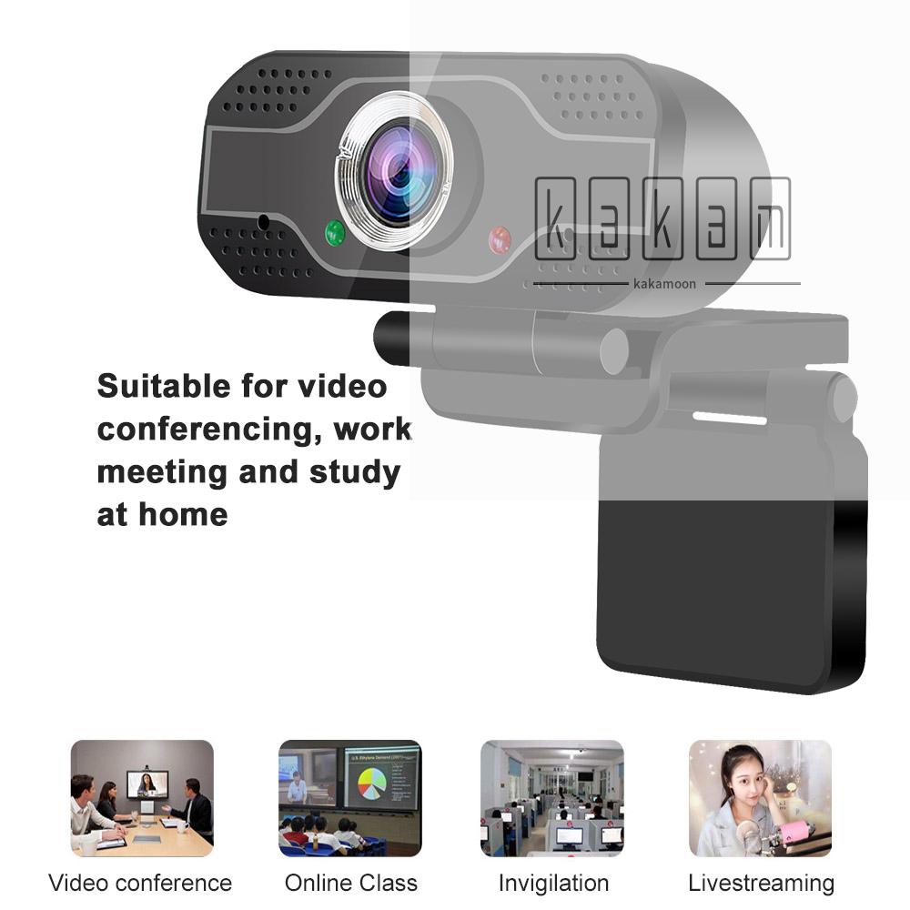 Webcam Kết Nối Usb Full Hd 1080p Kèm Mic Cho Máy Tính | BigBuy360 - bigbuy360.vn