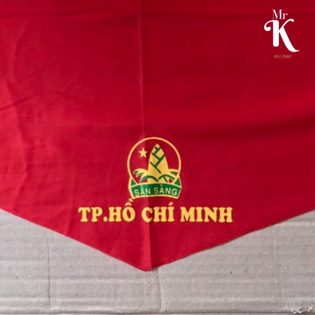 LỐC 10 KHĂN QUÀNG ĐỎ 1M2