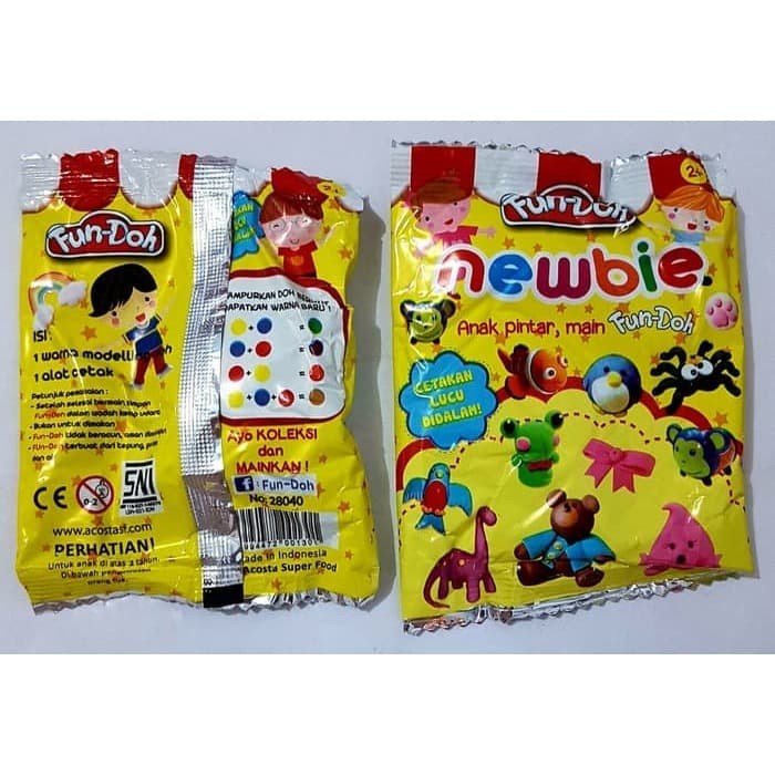 Fundoh Newbie. Đồ Chơi Chất Dẻo Ma Thuật Vui Nhộn Cho Bé
