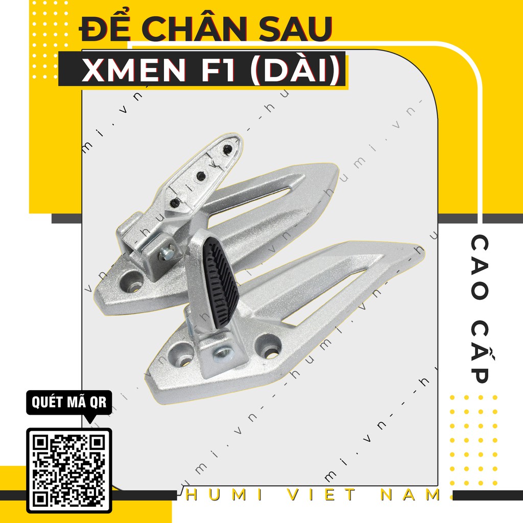 Để chân sau xe điện Xmen F1 KING CAO CẤP