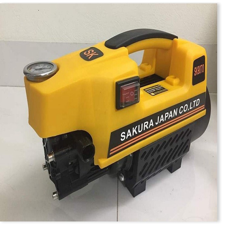 Máy rửa xe mini - Sakura 2500W - Tặng bình bọt