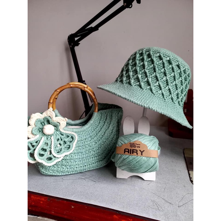 Sợi cọ giấy Airy mềm, mịn, nhẹ