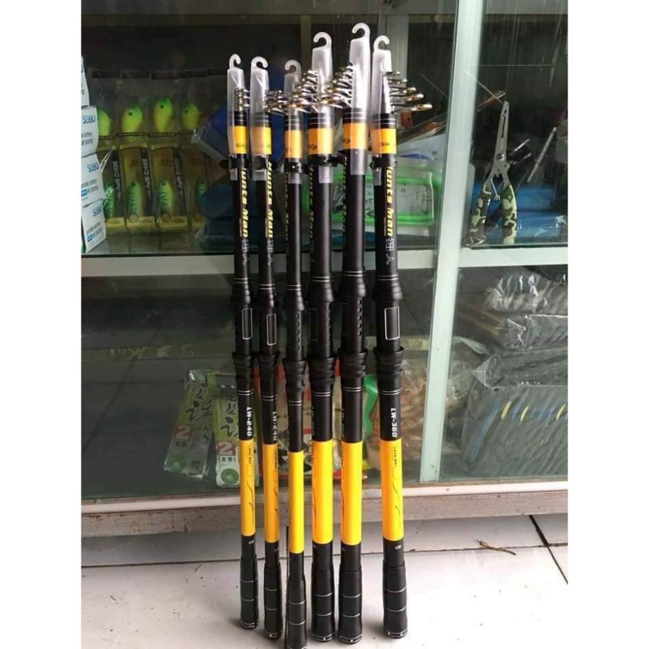 Cần câu máy Hunts Man - LW trâu bò từ 2m1 đến 3m6 cực khỏe, bạo lực