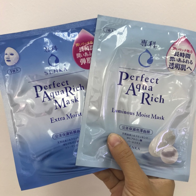 Mặt nạ Senka Perfect Qua Rich 25ml